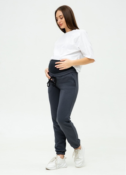 Демісезонні спортивні штани для вагітних Frankfurt - Графітовий LB10FR109 фото