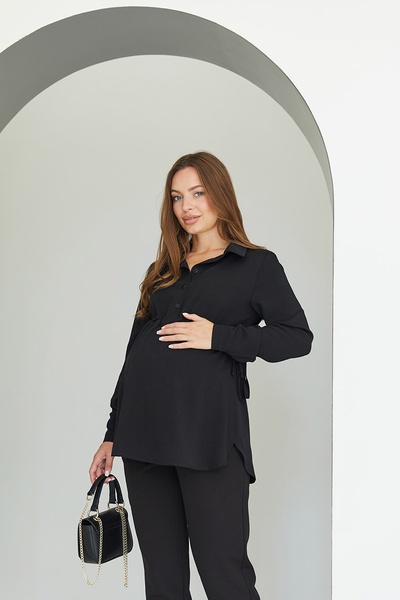 Блуза для вагітних та годуючих Venice - Чорний LB09VN136 фото