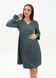 Сукня із мікровільвету для вагітних та годуючих Lille - Графітовий LB05LL109 фото 1