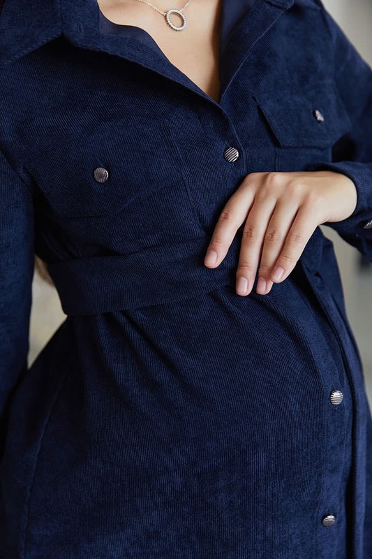 Сукня-сорочка для вагітних та годуючих Philadelphia - Синій LB05PH127 фото