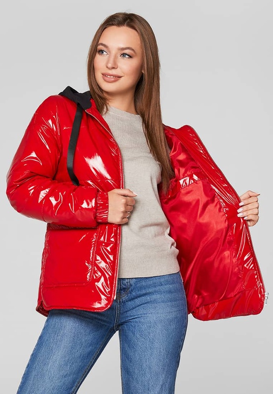 Демісезонна куртка для вагітних 2в1 Zaragoza - Червоний LB01ZR112 фото