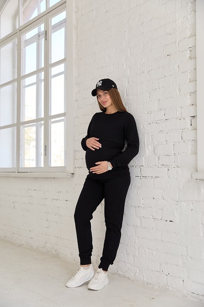 Демисезонный костюм для беременных и кормящих Detroit - Черный LB07DT136 фото