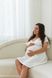 Нічна сорочка для вагітних та годуючих Nicole - Молочний LB11NC119 фото 4