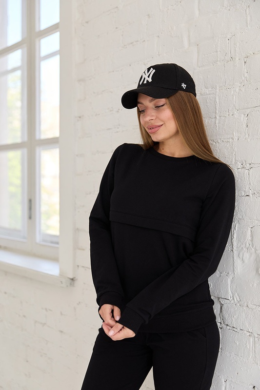 Демісезонний костюм для вагітних та годуючих Detroit - Чорний LB07DT136 фото
