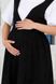Сарафан із мікровельвету для вагітних Rome - Чорний LB05RM136 фото 4