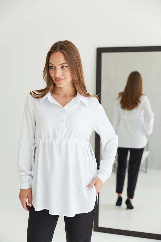 Блуза для вагітних та годуючих Venice - Білий LB09VN102 фото