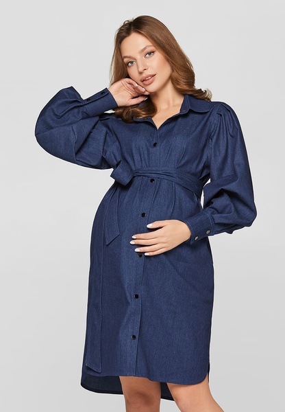 Джинсова сукня для вагітних та годуючих Florence - Синій LB05FL127 фото