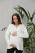В'язаний светр для вагітних Barbara - Молочний LB17BR119 фото 1