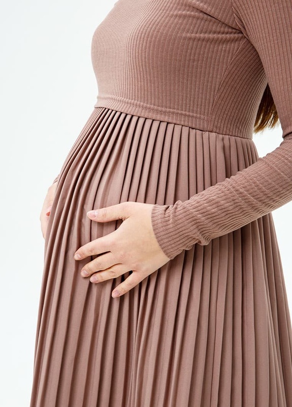Сукня для вагітних та годуючих Toledo - Мокко LB05TL168 фото