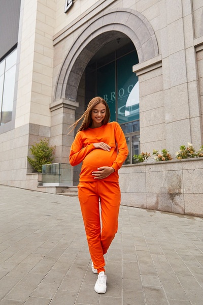 Демисезонный костюм для беременных и кормящих Detroit  - Оранжевый LB07DT152 фото