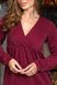 Сукня з люрексу для вагітних та годуючих Hollywood - Бордовий LB05HL104 фото 4