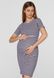 Сукня для вагітних та годуючих Barcelona - Синій у білу смужку LB04BR301-MN фото 3
