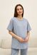 Хлопкова футболка для вагітних та годуючих Ankara - Сірий LB09AN129 фото 1